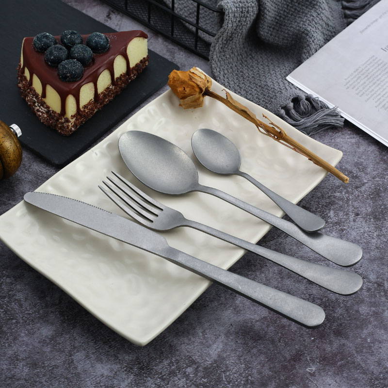 Vintage Collectible Spoons - Set Peralatan Makan Peralatan Makan Perak