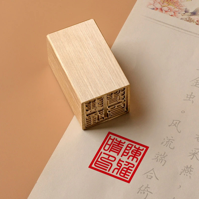 Stempel Nama Kustom Kuningan A - Vintage Collectible Pens ulasan dan harga